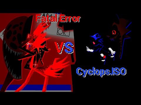 Fatal Error vs Cyclops.ISO | Stick Nodes Animation