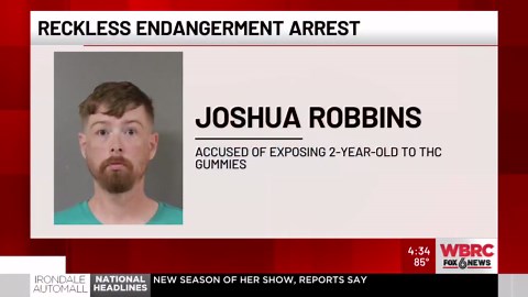 Man arrested after 2-year-old overdoses on THC gummies, authorities say