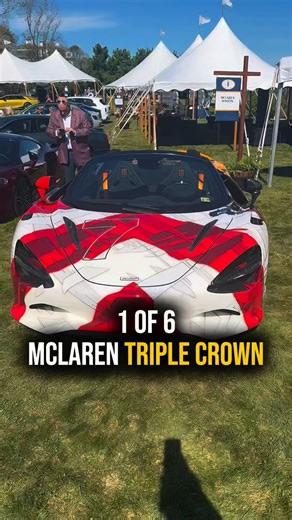 car_zach | McLaren Special Operations 🤯 The Triple Crown Edition McLaren 750S uses 20+ colors to honor McLaren’s wins at the Indy 500, Monaco GP, and... | Instagram