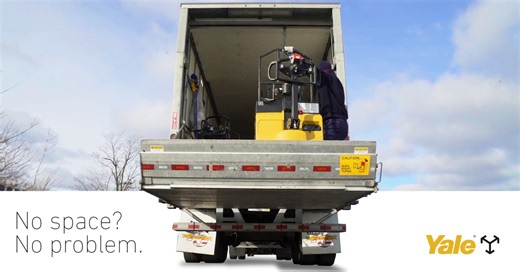 Not enough room on the liftgate? No problem. Operate the Yale direct-store-delivery walkie pallet truck with just one hand, from beside or behind the truck, wherever there is more space and visibility. Learn more: https://riekesequipment.com/dsd-walkie-pallet-jack/ #DirectStoreDelivery #PalletTrucks #Distribution | Riekes Equipment | Facebook