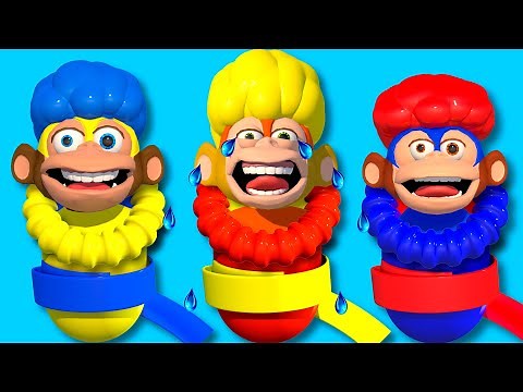 Gugu Gaga (Baby Monkeys Stories) | D Billions Kids Songs