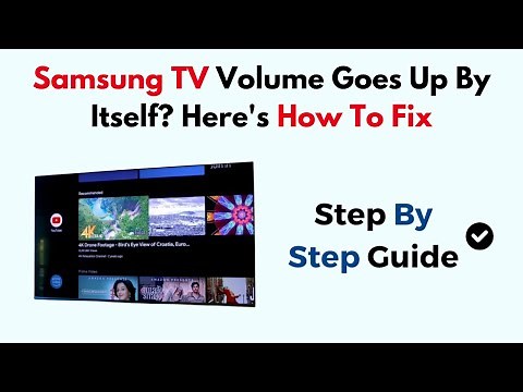 Samsung TV Volume Goes Up By Itself? Here's How To Fix