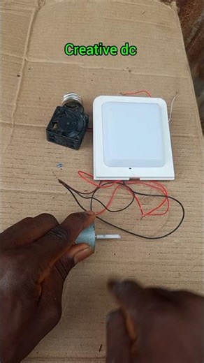 I tried to power two DC load with fast runner DC motor