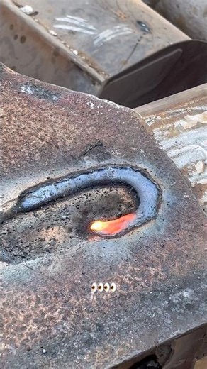 How to weld in Round Shape Best tips #welding #round #shortsvideo