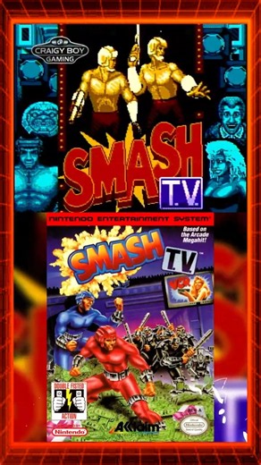 Smash TV NES Gameplay. #retrogaming #arcadegames