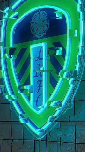 Custom Leeds United Neon Sign | Football Room Decor
