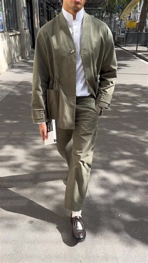 Structured shapes and sophisticated details. Our wardrobe plays with the classic codes to offer a fresh take on the menswear silhouettes. | Adn_Paris