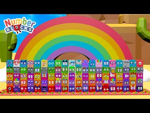 Sing and Count 1–100 with Numberblocks 🧱🎵 | Fun Lego Step Squad Song for Kids