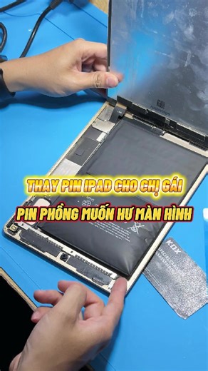 Thay pin iPad nhanh tại Biên Hòa — Pin mới bảo hành 12 tháng