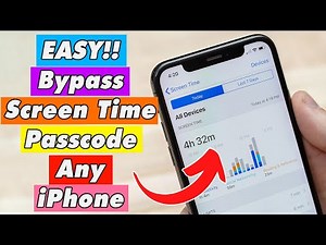 How to Bypass the Screen Time Passcode on Any iOS Devices?