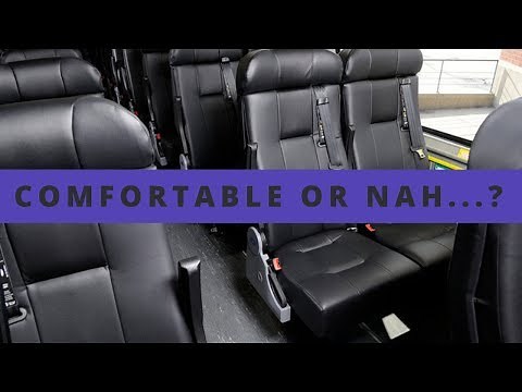 How COMFORTABLE Are GREYHOUND Bus SEATS?