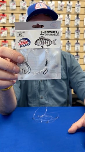 Matt shows #howto #setup the #sheepshead Hi-Lo #rig so you cen #spendtheday #saltwaterfishing