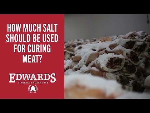 How Much Salt Should be Used for Curing Meat