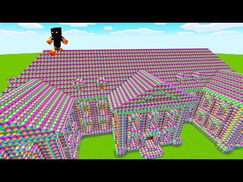 EVOLUÍ MINHAS CONSTRUÇÕES DE POBRE ATÉ RICO NO MINECRAFT!