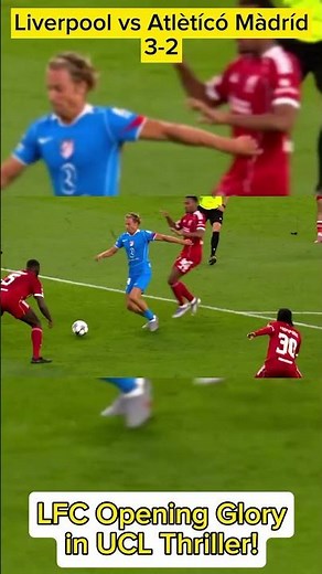 UCL All Goals Highlights: Liverpool vs Atlético Madrid 3-2 #Liverpool #UCL #Atleti #LFC#Anfield