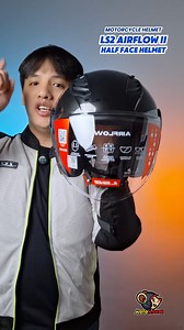 6.5K views · 64 reactions | LS2 Airflow II Half Face Helmet | MotoMouse | Facebook