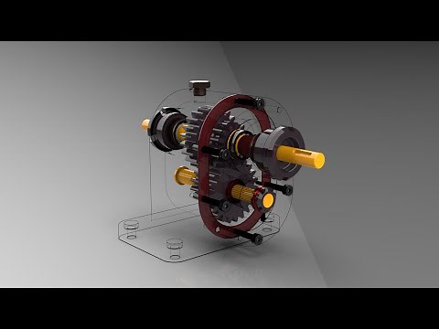 Solidworks Tutorial # 210 How to Design a Gear Box in Solidworks by SW Easy Design