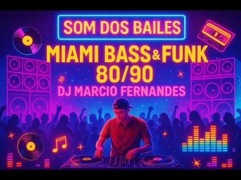 Funk das Antigas:🔥 Funk Internacional Anos 80/90 | Set Nostalgia DJ Marcio Fernandes 🔊