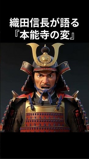 織田信長が語る『本能寺の変』#本能寺の変 #織田信長 #日本史 #偉人の本音#戦国時代 #AI動画 #歴史 #歴史好きと繋がりたい