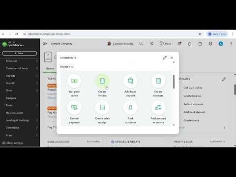 How to use QuickBooks online. Walkthrough explained for beginners.