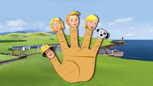 Fireman Sam Finger Family Song - Daddy Finger Nusery Rhymes For Children