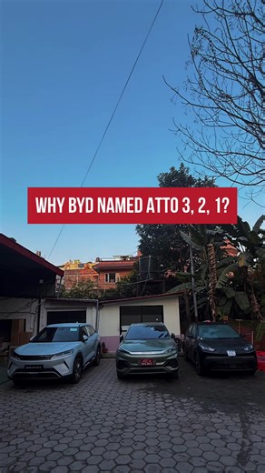 Why BYD Named Atto 3, 2, and 1?