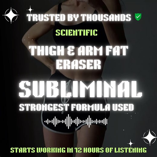 Effaceur de graisse pour cuisses et bras Manifestation audio subliminale très efficace Attraction subliminale Perte de poids - Etsy France