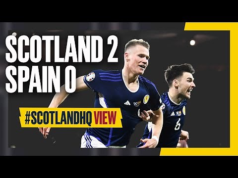 Scotland’s On Fire 🏴󠁧󠁢󠁳󠁣󠁴󠁿 🔥 | Scotland 2-0 Spain | #ScotlandHQ View Highlights