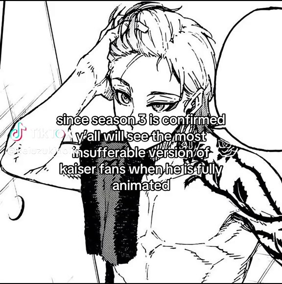 Kaiser Fully Animated in Blue Lock Season 3