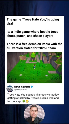 Indie Game Trees Hate You Goes Viral — Hostile Trees Attack Players in Surreal Survival Title