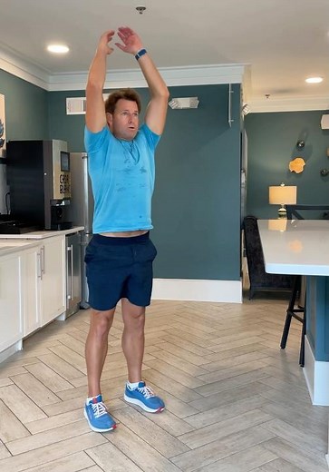 Overhead Arm Swings: Simple Exercise to Boost Circulation & Energy