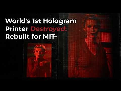 The World’s First REAL 3d Hologram Printer Is Here