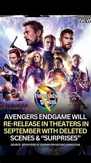 Marvel Re-Releasing Avengers Endgame with Deleted Scenes 🤯 Doomsday Tease Incoming!