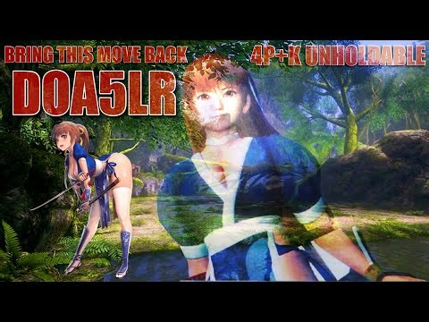 This Is WHY We Need This BACK! 4P+K Kasumi Unholdable - DOA5LR - Dead Or Alive 5 - KILLSUMI #doa5lr 