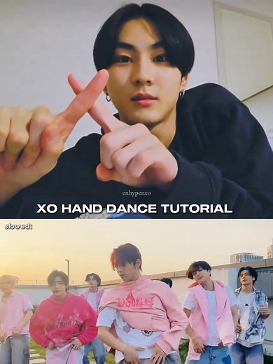 Enhypen Jungwon Hand Dance Tutorial: Learn XO Dance!