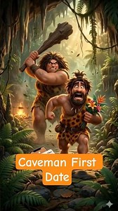 Caveman Uses Dating App #cartoonforkids #animation #funnyvideos