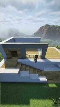 Modern house tutorial for every Minecraft player#shorts #viral #support