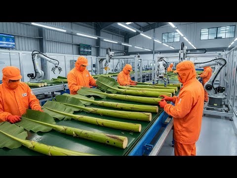 You've Been Processing Banana Stems WRONG Here's Why It Matters (Factory Tour)