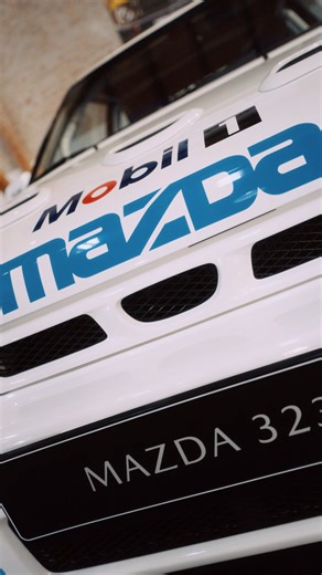 Flashback to the '80s with the Mazda 323 GTX. Constructed to compete with Group A rally cars, this hatchback was equipped with turbocharged engines, all-wheel drive, and a distinctive noise. #Mazda323 #Familia #MazdaStories #Heritage | Mazda Philippines