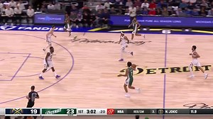 Jeff Green posterizes the defender