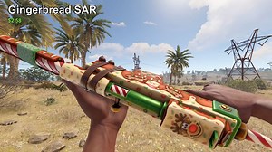 RUST腐蚀当中所有的 SAR半自动皮肤