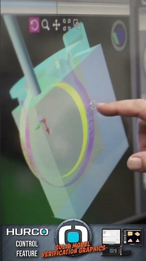 Solid Model Verification Graphics | Hurco CNC Control