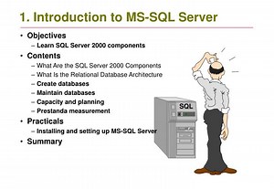 1. Introduction to MS-SQL Server - SlideServe