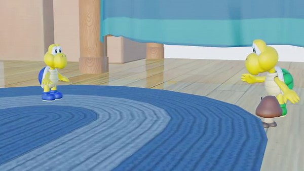 toy story robot chicken (super mario version) (made in blender 3.6)