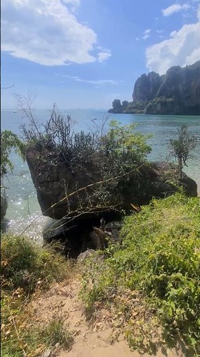 Enjoying one of the best beaches in Thailand | Railay Beach, at a hidden Bay