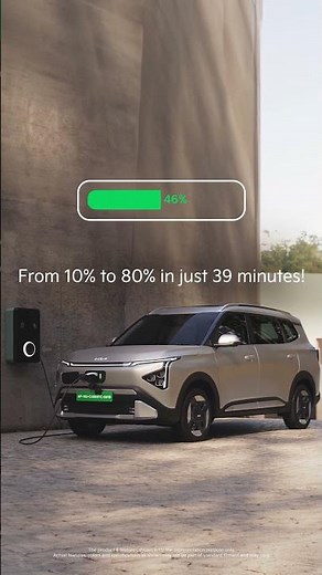 Kia India| Kia Carens Clavis EV | From 10% to 80% in just 39 minutes
