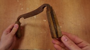 Rural woodworking tool restoration | Hand forged from file
