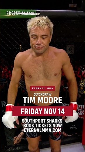 Former Flyweight Champion Tim Moore returns at Eternal 100 for what could be his last dance 🔥