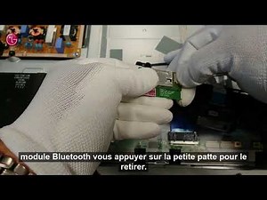 Remplacement du module WIFI, BT sur un téléviseur LG.