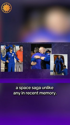 1.2M views · 10K reactions | Astronauts Butch Wilmore and Sunny Williams returned to Earth on Tuesday in a SpaceX capsule after their original 8-day mission turned into more than nine months at the International Space Station. As they celebrate with their families, their next challenge will be adjusting to the pull of gravity on Earth: "Their mission absolutely goes on." | CBS Mornings | Facebook